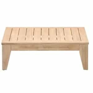 Kailua lounge tafel 97x97xH32 cm acacia white wash - Garden impressions