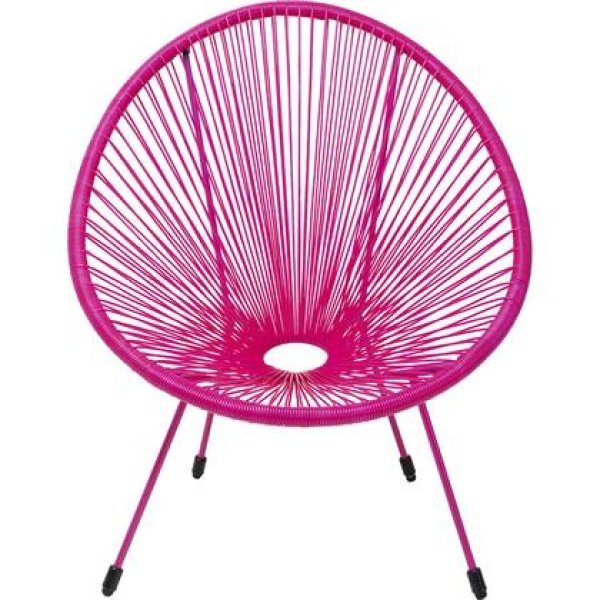 Kare Design Acapulco Mono Tuinfauteuil - roze