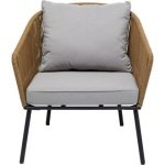 Kare Design Elba Tuinfauteuil - bruin