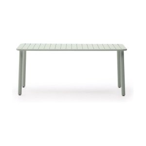 Kave Home Brai tuintafel 180x90 cm turqouise gegalvaniseerd