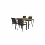 LIVARNO home Tuinset Valencia 5-delig