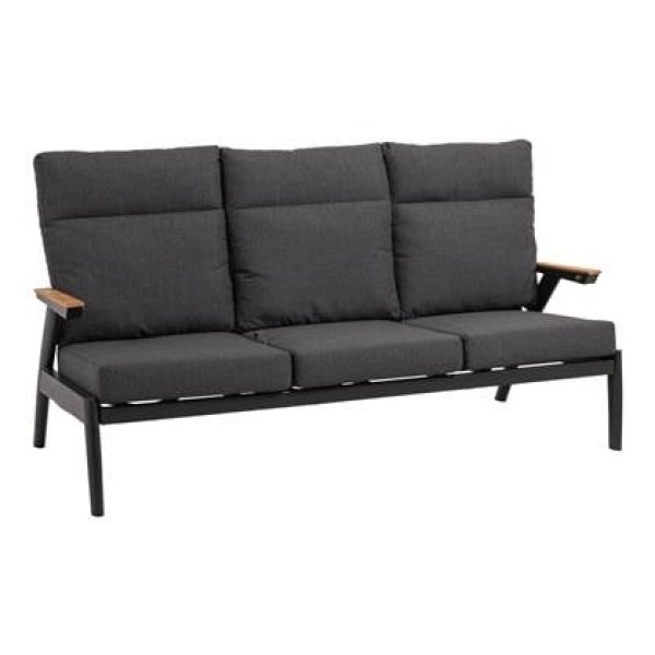 Lesli Living Loungebank Florence Alu - antraciet