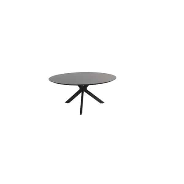 Locarno dining tafel table top HPL slate dia. 160 cm - 4so