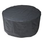 Nature beschermhoes tuinset - grijs - 70 x 118 cm - rond