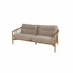 Nora 3-zits lounge bank teak - 4so