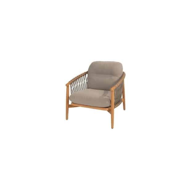 Nora lounge stoel teak - 4so