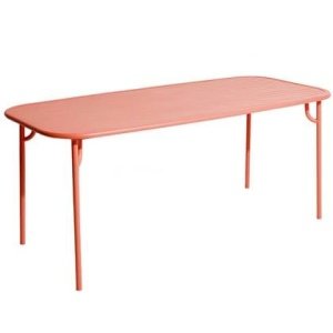 Petite Friture Week-end tuintafel 180x85 Coral