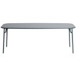 Petite Friture Week-end tuintafel 220x85 met dicht blad Grey Blue