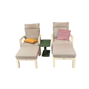 Relaxset urban warm wit 5-delig set - Driesprong collection