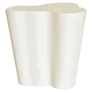 Richmond Organische Bijzettafel Urban Bloom 46 x 39cm - Wit