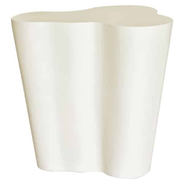 Richmond Organische Bijzettafel Urban Bloom 46 x 39cm - Wit