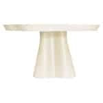 Richmond Organische Eettafel Urban Bloom 140cm - Wit