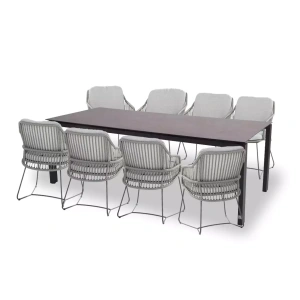 Sempre tuinset met GOA tafel 280 cm van 4 Seasons Outdoor