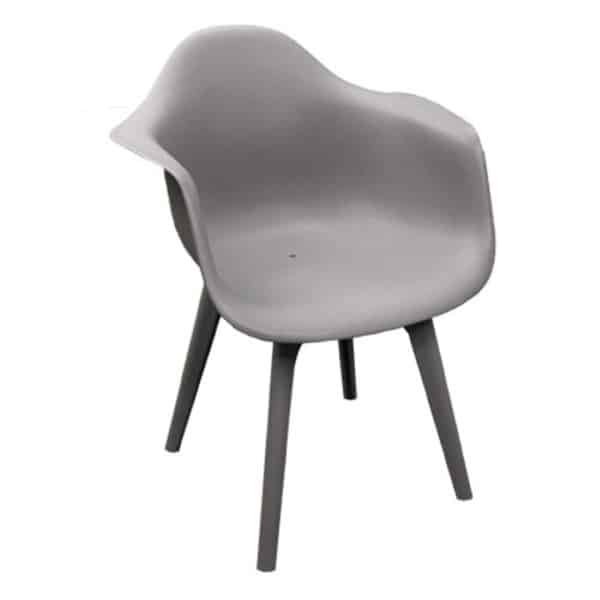Simon Dining tuinstoel - Grey - Own