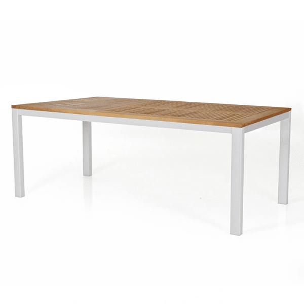Stefano Tuintafel Wit - 180x90 cm Trestino - Trestino