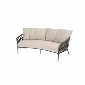 Taste Albareto organische 2.5-zits lounge bank antraciet - 4so