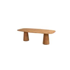 Taste Capri dining tafel teak barrel 240 x 110 cm - 4so