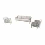 Taste Eva stoel-bank loungeset 3-delig