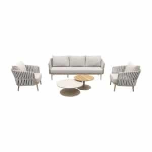 Taste Eva/Sara stoel-bank loungeset - Latte