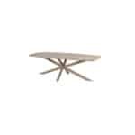 Taste Prado dining tafel latte keramiek barrel 240 x 105 cm - 4so