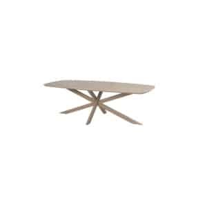 Taste Prado dining tafel latte keramiek barrel 240 x 105 cm - 4so