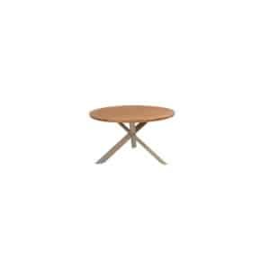 Taste Prado dining tafel teak latte dia. 130 cm - 4so