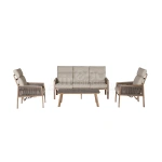 Tierra Outdoor Loungeset Antonio Woodlook 4-delig
