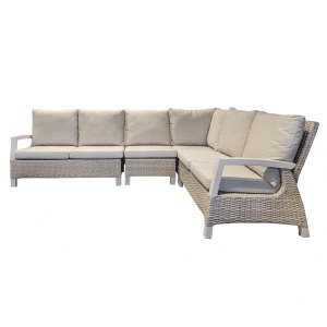 Trestino Cascaval Hoek Loungebank - Latte - Trestino
