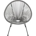 Tuinfauteuil Acapulco Grijs Kare Design