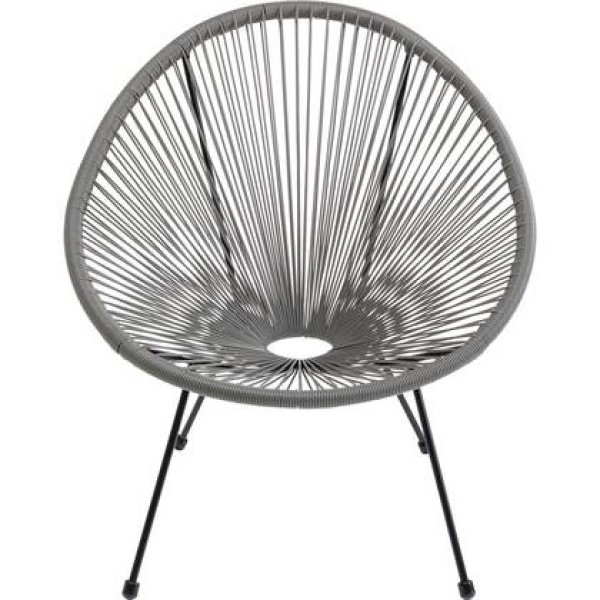 Tuinfauteuil Acapulco Grijs Kare Design