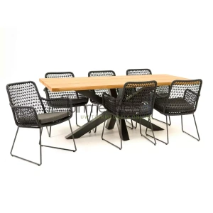 Tuinset Athena Dining met Spectral Tafel 200