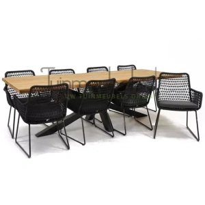 Tuinset Athena Dining met Spectral Tafel 260