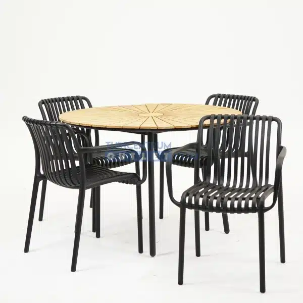 Tuinset Porto met Lavras tuintafel 110cm
