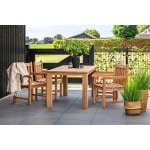 Tuintafel Rustiek teak 250 cm Tuindeco - Tuindeco