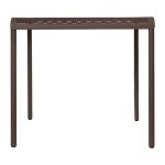 ferm LIVING Dapple Tuintafel B 80 x D 80 cm - Dark Chocolate