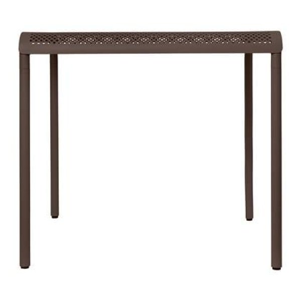 ferm LIVING Dapple Tuintafel B 80 x D 80 cm - Dark Chocolate