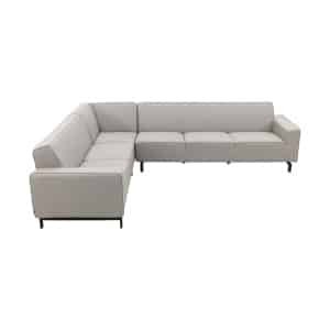 Boavista Sunbrella loungeset - Nature Grey - 3-delig - links