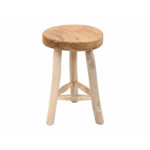 Decoratie teak stoel - Van der leeden