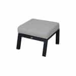 Evergreen voetenbank midnight grey - Oosterik home