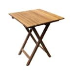 Florence Klaptafel Teak 60x60x75 cm - Buitengewoon de boet