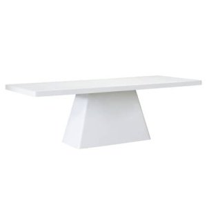 Giga Meubel - Tuintafel Rechthoek 160cm - Wit Eco Composiet - Avia