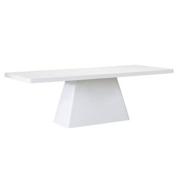 Giga Meubel - Tuintafel Rechthoek 300cm - Wit Eco Composiet - Avia