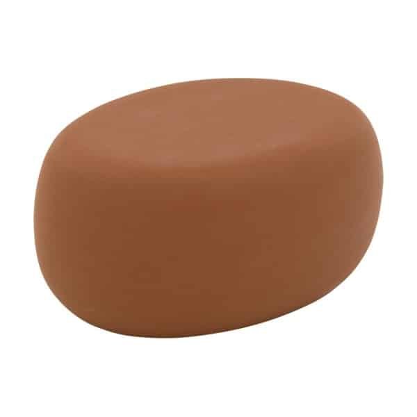 Goossens Bijzettafel Pebble, 65 x 49 cm