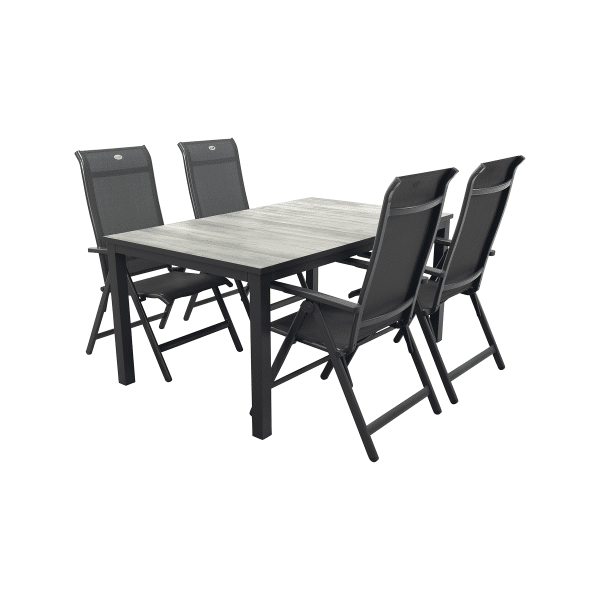 Hartman Milaan/Comino verstelbare tuinset (5-delig) - 163x105 cm.