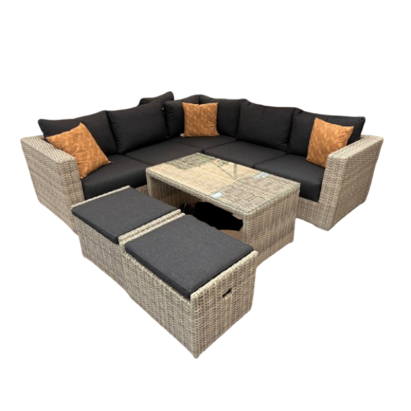 Houston loungeset 6-delig Off White - Own