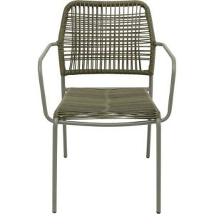 Kare Design Madagascar tuinstoel armleuningen - groen