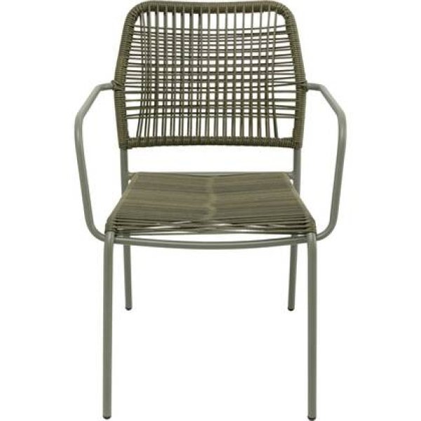 Kare Design Madagascar tuinstoel armleuningen - groen