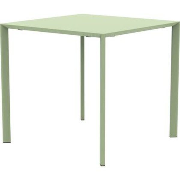 Kare Design Twist tuintafel - groen - 80x80cm