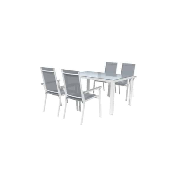 LIVARNO home Aluminium tuinset Houston 5-delig