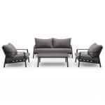 Monti Sofa Loungeset Charcoal - Tierra outdoor